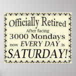 Officially Retired! Poster