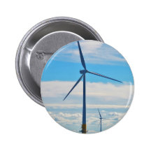 Offshore Wind Farm Pinback Buttons