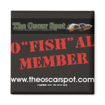 O'fish'al Member Fridge Magnet