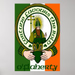 O'Flaherty Clan Motto Print