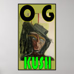 OG KUSH posters
