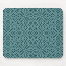 Ogee Ocean Spiral Rosettes Mouse Mat