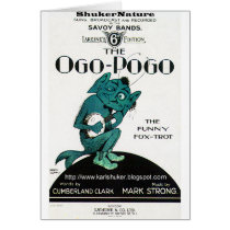 Ogo-Pogo, The Funny Fox-Trot, ShukerNature cards