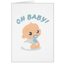 Oh Baby Boy Card