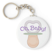 Oh, Baby! Pacifier Design Keychains