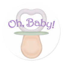 Oh, Baby! Pacifier Design Sticker