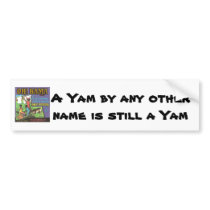 OH! BAMA  Brand YAMS Bumper Sticker