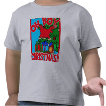 Oh Boy - Christmas T Shirts