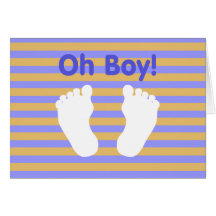 Oh Boy - It's a Boy Baby Cards