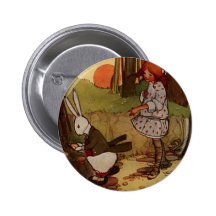 Oh Dear I Shall Be Late Buttons