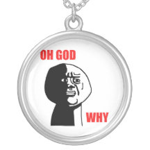 OH GOD WHY PERSONALISED NECKLACE