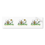 Oh HapBee Day bumper stickers