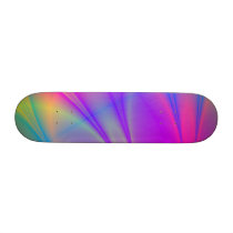 "Oh Happy Day!" Fractal Art Skateboard