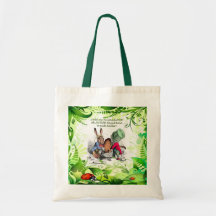 Oh, He'll Fit Canvas Bags