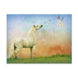 Oh I Wish I Could FLY Postcard