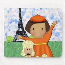 Oh La La Paris Mouse Mat Mousepad