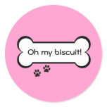 Oh my biscuit! - sticker