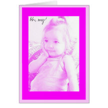 Oh, my! greeting card