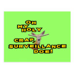 Oh My Holy Crap Surveillance Doe Post Cards