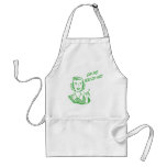OH NO YOU DI-INT! Retro Housewife Green Aprons