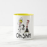 Oh Shit Wedding Bride and Groom Mugs