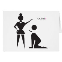 "Oh Slap" card