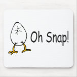 Oh Snap Egg Mousepad