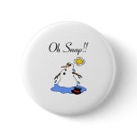 Oh Snap! (Melting Snowman) buttons