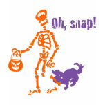 Oh, Snap Skeleton t-shirts