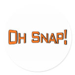 Oh Snap stickers