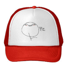 Oh Stop it, You. Comic Face Trucker Hats