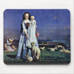 Oh, The Dear Lambs (Summer Heat) Mousemat