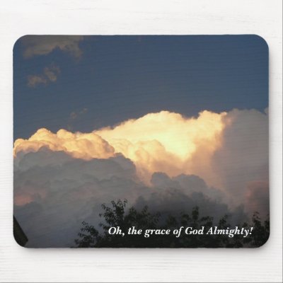 Oh, The Grace of God Almighty! Mouse Mats by codfishlady