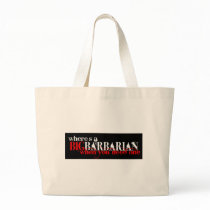 Oh those Barbarians Canvas Bags