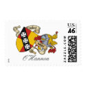 O'Hannon Family Crest postage