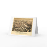 Ohio and Mississippi River Map 1861 cards