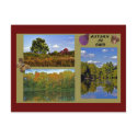 ohio autumn postcard