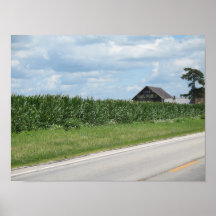 Ohio cornfield posters