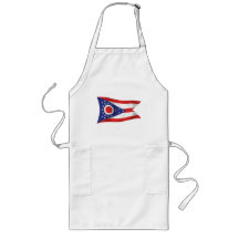 Ohio Flag Apron