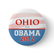 OHIO for Obama 2012 Buttons