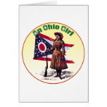 Ohio Girl, Annie Oakley Greeting Card