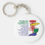 Ohio Kentucky Disc Golf Keychains