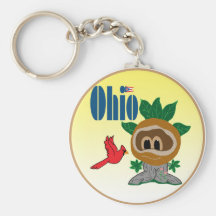 Ohio Key Chain
