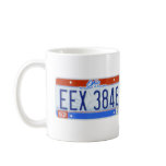 Ohio license plate centennial mugs