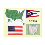 Ohio, USA postcards