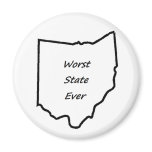 Ohio Worst State Ever Magnets