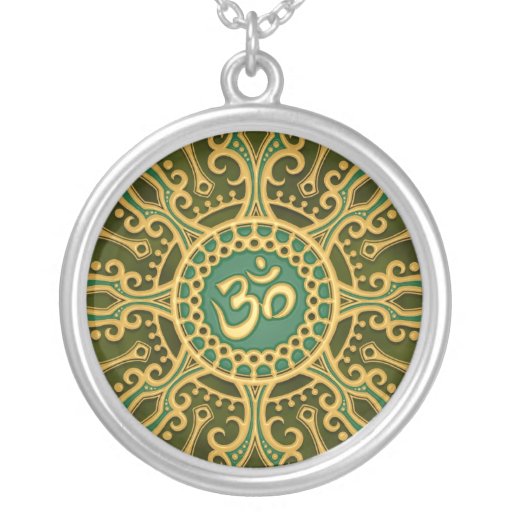 Ohm Star (green) Pendant