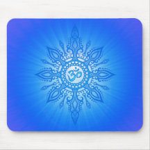 Ohm Star – light blue Mousepad