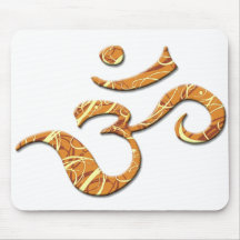 Ohm Symbol in Bronze (Mousepad)