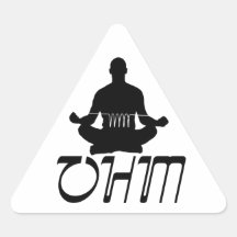 OHM TRIANGLE STICKER